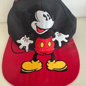 Black and Red Snapback Cap